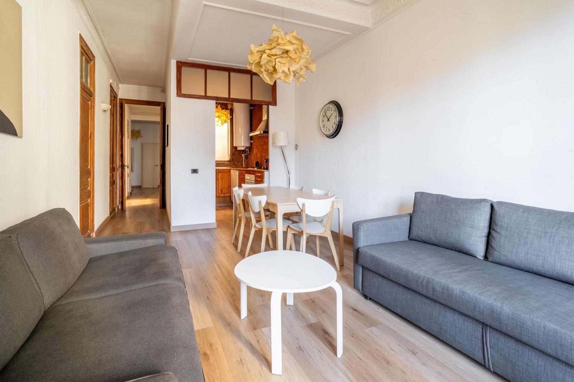 Apartamento Paseo St Joan Classic 4bd For 10 Guests *